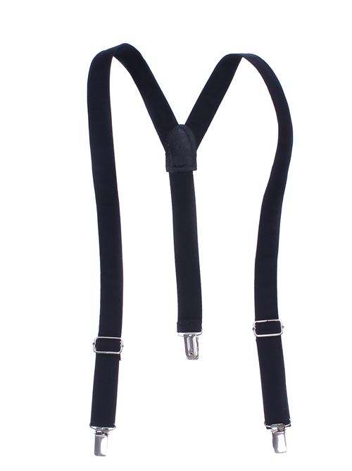 Elastic suspenders PAOLO PECORA | PP1727NERO